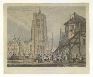 Münster. Westfassade. 1827