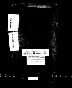 Gerichtshandelsbuch von Rößgen und Kockisch, Bd. 2