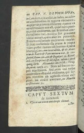 Caput Sextum