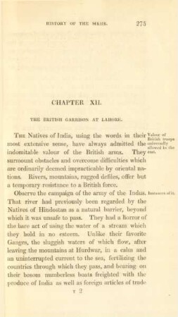 Chapter XII. The British garrison at Lahore