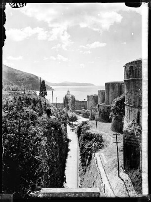 Dubrovnik: auf der nördlichen Stadtmauer