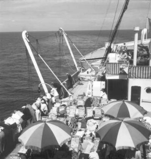 Bordleben Milwaukee. Sonnendeck
