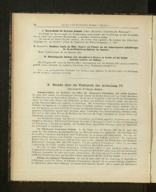 II. Monats-Bericht der Deutschen Seewarte.