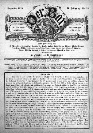 1. Dezember 1878, Nr. 23