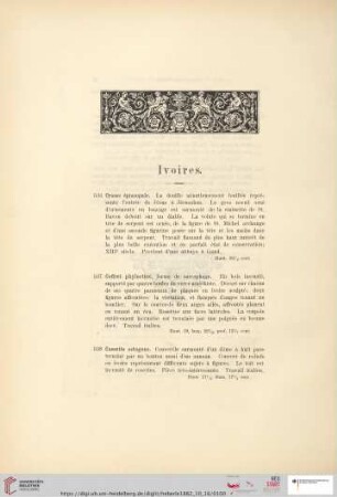 Ivoires (Nr. 536 - 602)