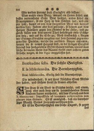 Die sechste Seeligkeit