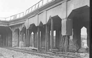 Stuttgart Nord Gäubahn Brücke 5029A Bombenschäden