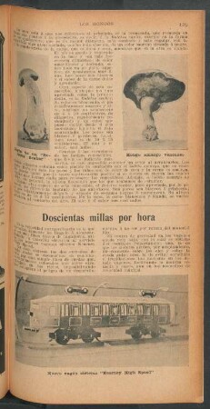 Doscientas millas por hora
