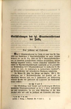 Zeitschrift für Gesetzgebung und Rechtspflege des Königreichs Bayern. 6, 6. 1860