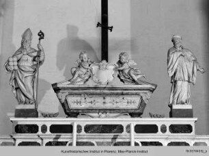 Statuen der Heiligen Justus und Clemens - Statuen der Heiligen Giusto und Clemente