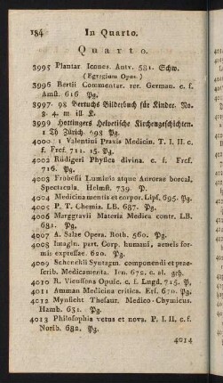184-188, Quarto