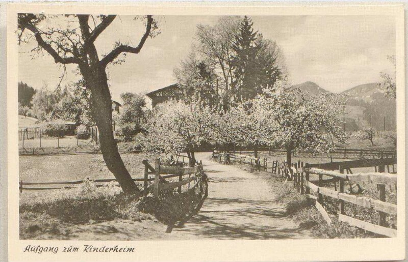 Kindererholungsheim Borttscheller in Fischen/Allgäu