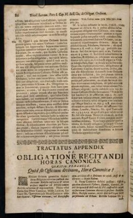 86-132, Tractatus Appendix