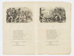 Blatt aus: Rouget de Lisle, "La Marseillaise", Paris 1840