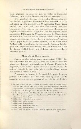 Zwei Briefe über die Maghellanische Weltumsegelung