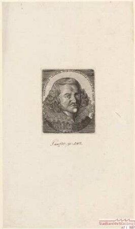 Hieronimus Lederer, Kupferstecher aus Nürnberg