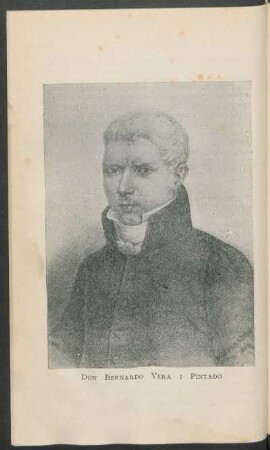 [Retrato de] Don Bernardo Vera i Pintado