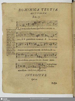 Dominica tertia post trinitatis