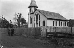 In Puerto Montt : Kirche in Puerto Montt.