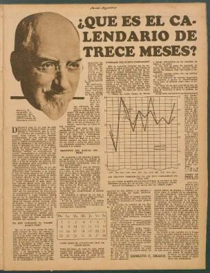 ¿Qué es el calendario de trece meses?