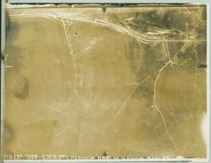 Foto des Geländes um und nordwestlich von Romagne(-Sous-Montfaucon) (Luftbild)