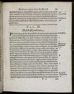 Cap. II. De fide & probitate.