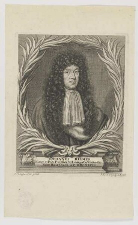 Bildnis des Iohannes Riemer