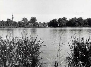 Teich in Klix : Landschaft - Teiche und Flüsse. Ort: Klukš / Klix. Der Klixer Teich.