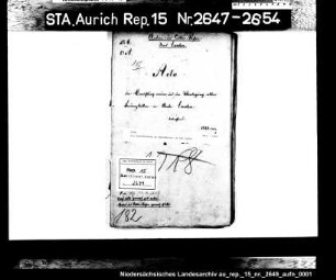 Die Genehmigung zu Hausbauten im Amt Emden