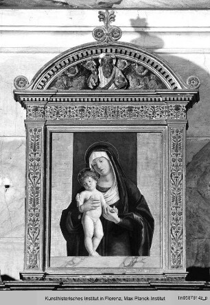 Polyptychon des Heiligen Bartholomäus : Madonna mit Kind