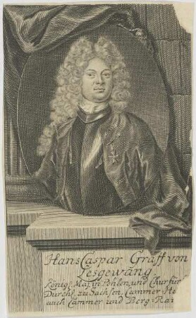 Bildnis des Hans Caspar Graff von Lesgewang