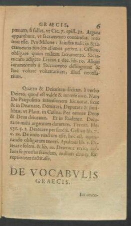 De Vocabulis Graecis.