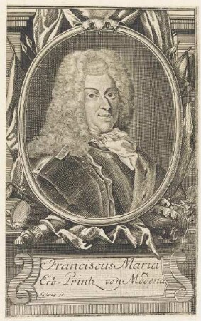 Bildnis des Franciscus Maria Erb-Printz von Modena