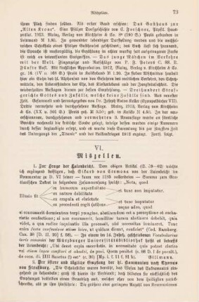 73-76 Miszellen