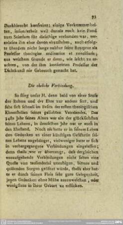 Die eheliche Verbindung