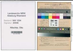 Entnazifizierung Otto Nitschke , geb. 16.08.1897 (Installateur)