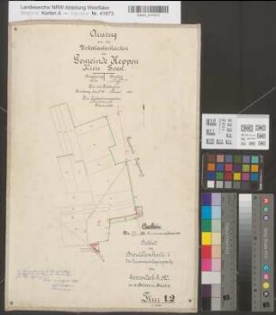 Sassendorf (Bad Sassendorf), Separation Sassendorf, Bl. 10 Brouillonkarte Heppen Flur 12