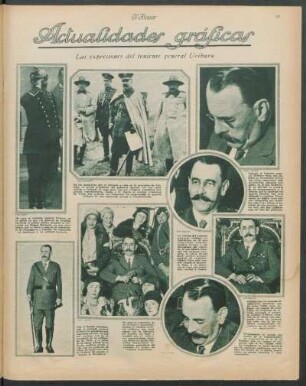 Las expresiones del teniente general Uriburu