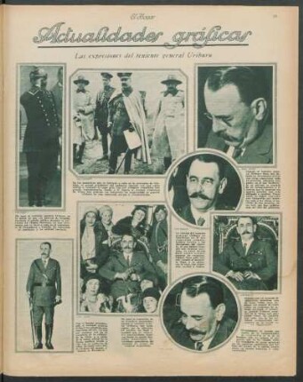 Las expresiones del teniente general Uriburu