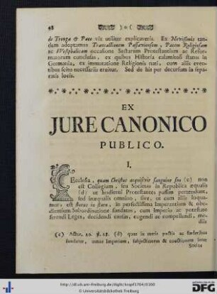 Ex Jure Canonico Publico.