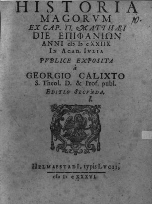 Historia Magorvm Ex Cap. II. Matthaei