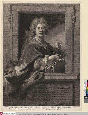 NICOLAVS DE LARGILLIERE IN REGIA PICTVRAE ACADEMIA PROFESSOR [Nicolas de Largillière]