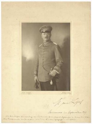 Portrait von M. von Lepel