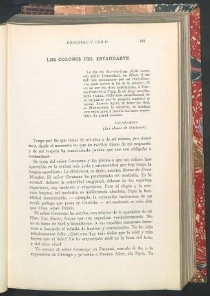 Los colores del estandarte