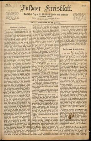 Ausgabe vom Samstag, den 14. Januar 1882.