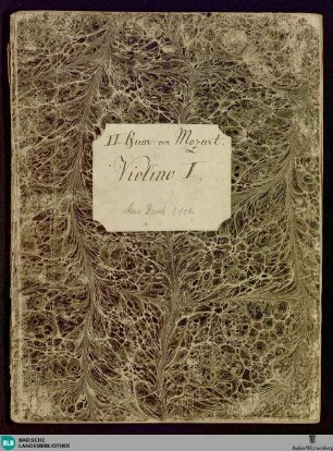 Sei quartetti per due violini, viola, e violoncello : Opera X