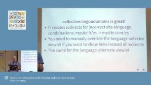 Plone in a multi country, multi language and multi domain Apps