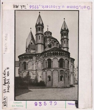 Köln: St. Aposteln, Ansicht von Osten, Chor