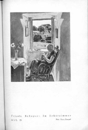 Friedr. Schaper: Im Erkerzimmer. Abb. 35