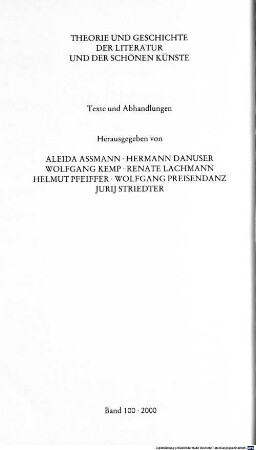 Ensemblelieder in der frühen Nachfolge (1912-17) von Arnold Schönbergs Pierrot lunaire op. 21 : eine Studie über Einfluß und "misreading"